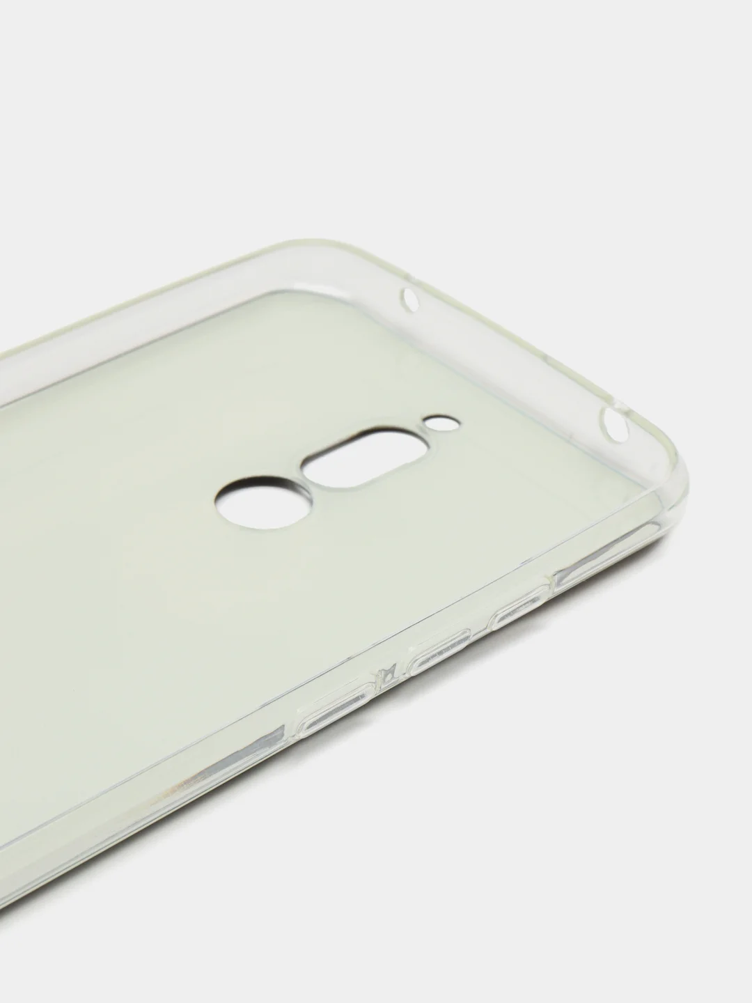 Хром силиконовый чехол на Xiaomi Redmi 8 / Сяоми Редми 8 прозрачный, с рисунком, защита камеры