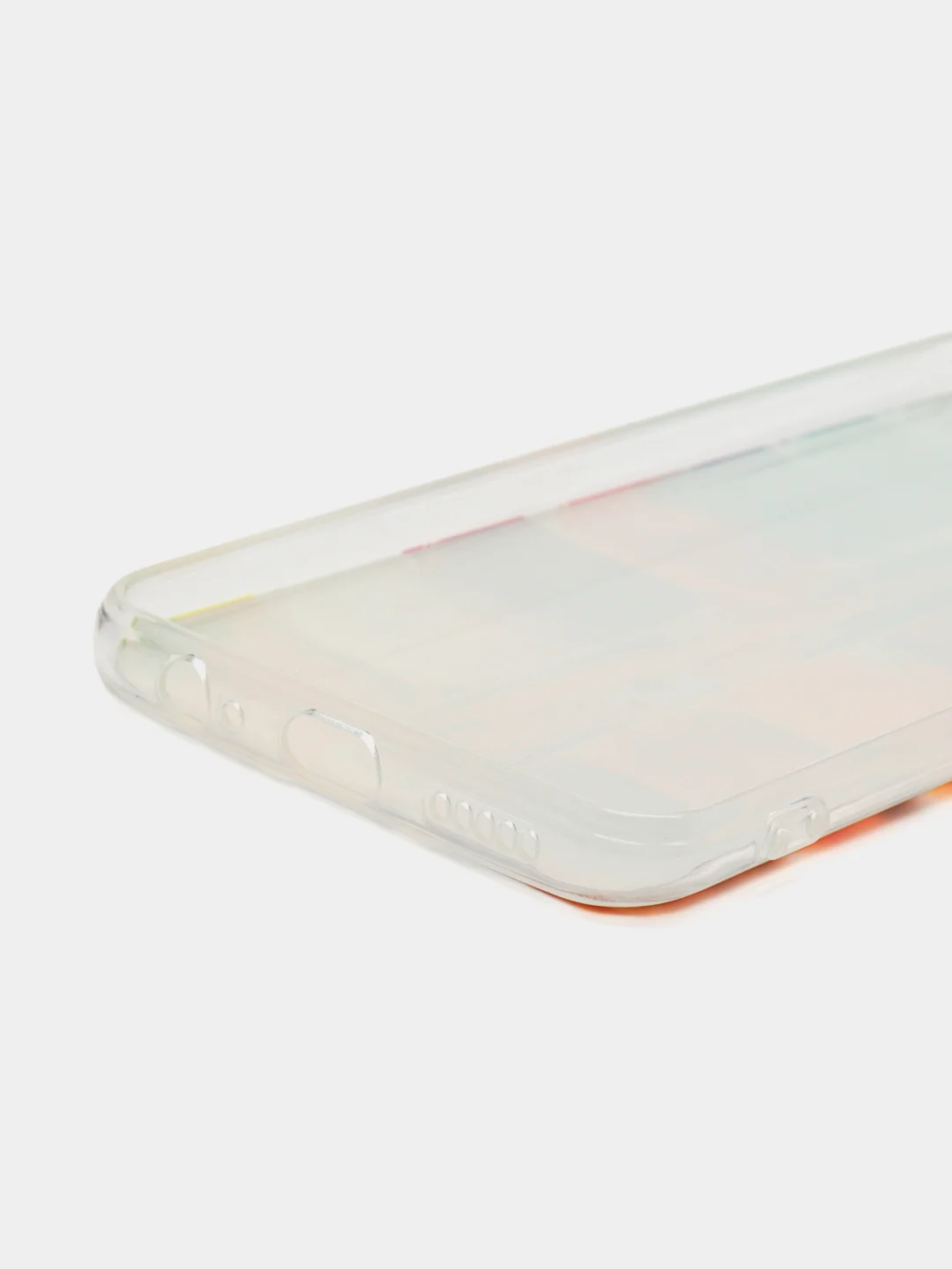 Бордовый силиконовый чехол на Xiaomi Redmi 10X/Redmi Note 9 / Сяоми Редми Нот 9/10X прозрачный