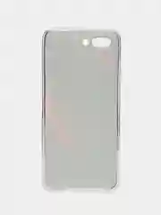 Красный силиконовый чехол на Honor 10 / Хонор 10 прозрачный, с рисунком, защита камеры