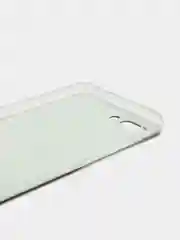 Угольный силиконовый чехол на Honor 10 / Хонор 10 прозрачный, с рисунком, защита камеры