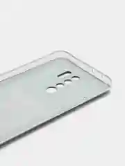 Тёмно-коричневый силиконовый чехол на Xiaomi Redmi 9 / Сяоми Редми 9 прозрачный, с рисунком, защита камеры