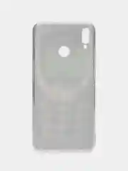 Угольный силиконовый чехол на Honor 8X / Хонор 8Х прозрачный, с рисунком, защита камеры