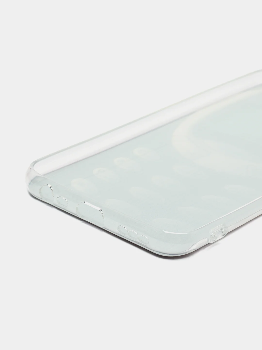 Угольный силиконовый чехол на Xiaomi Redmi 9 / Сяоми Редми 9 прозрачный, с рисунком, защита камеры