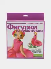 Набор для детского творчества. Лепка фигурки из пластилина. Принцесса. Hobby Time