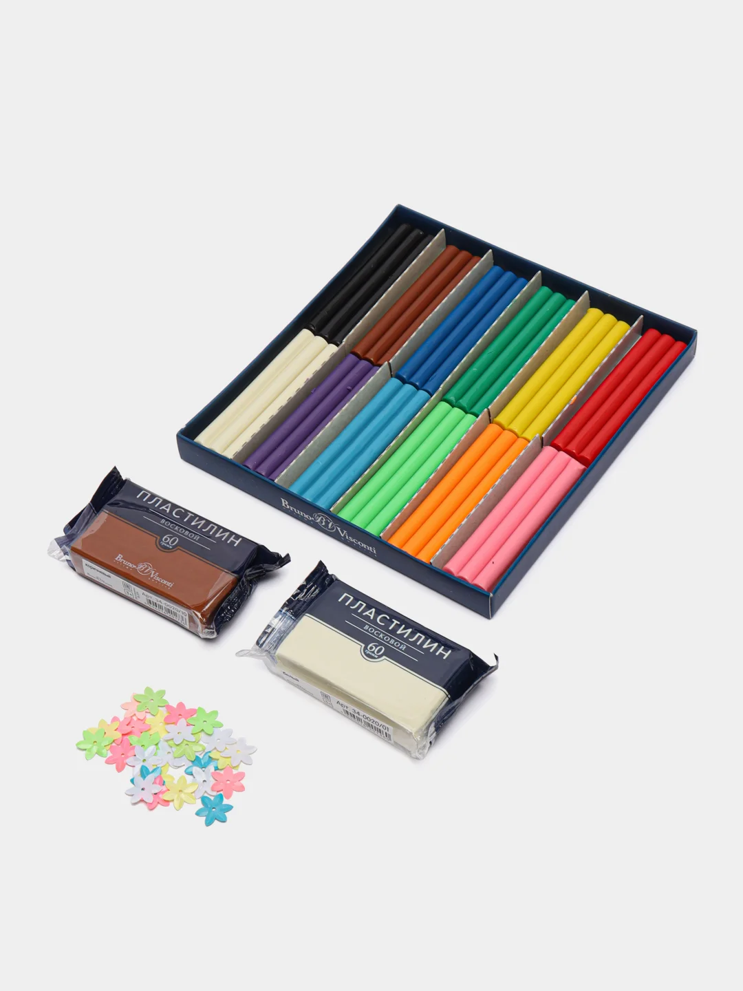 Набор для детского творчества. Лепка фигурки из пластилина. Колобок. Hobby Time