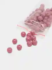 Коралловый меланж бусины акриловые 8 мм