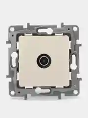 Антенное гнездо Legrand Etika, слоновая кость (У)