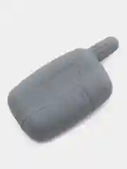 Серый чехол для брелка сигнализации силиконовый Tomahawk TW 9010/9020/9030 с узкой антенной