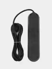 Черный сетевой фильтр, с USB разъемами, 3 м