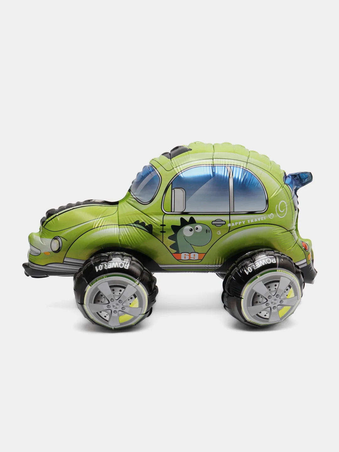 Золотистый хаки 3d Автомобиль воздушный шар стоячая - фигура