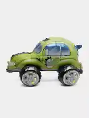 Золотистый хаки 3d Автомобиль воздушный шар стоячая - фигура