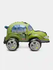 Золотистый хаки 3d Автомобиль воздушный шар стоячая - фигура