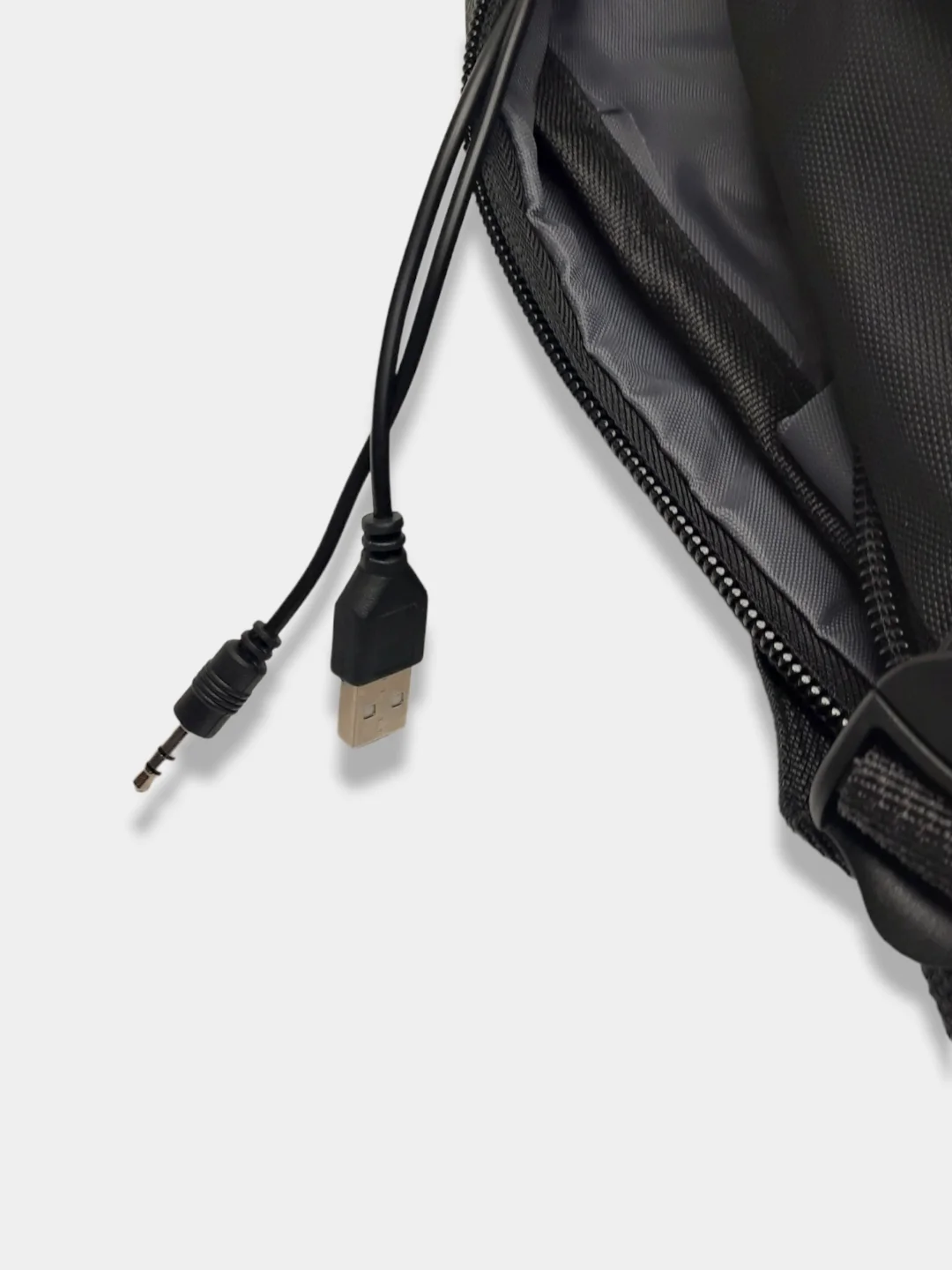 Рюкзак для мальчиков с USB школьный 46*31 см + дождевик для рюкзака
