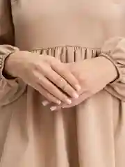 Тёмно-серый кольца женские, на руку, 16 размер