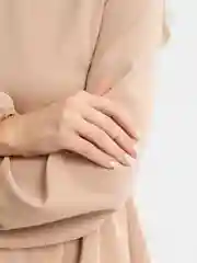 Кольцо тонкое под серебро Волны