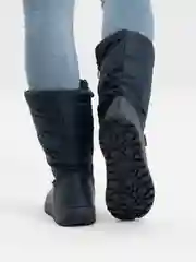 Индиго дутики женские, зимние, с мехом