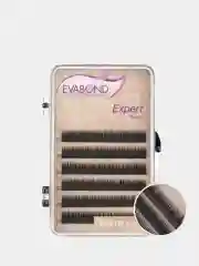 Ресницы Evabond Expert,  черные,  6 линий