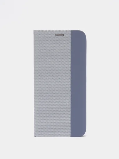 Тёмно-серый чехол книжка TECNO POVA 4 PRO с защитой камеры, матовая