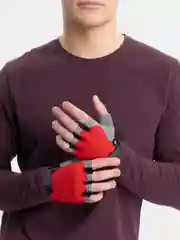 Красный велоперчатки спортивные, для тренировок