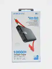 Черный портативный аккумулятор Borofone BJ2 Buena, 10000 mAh