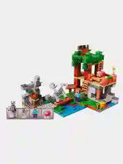 Конструктор 504 детали, JLB Minecraft "Нападение армии скелетов",совместим с лего