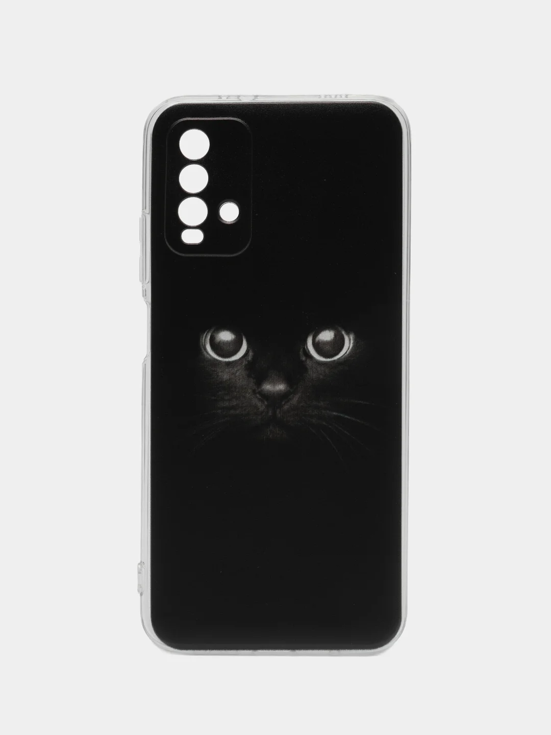 Шоколадный силиконовый чехол на Xiaomi Redmi 9T / Редми 9Т прозрачный, с рисунком, защита камеры