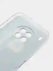Хром чехол на Huawei Nova 8i/Honor 50 lite / Хонор 50 Лайт прозрачный с рисунком, защита камеры