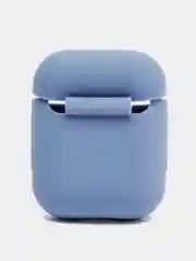Темно-синий силиконовый чехол для наушников AirPods 1 / 2