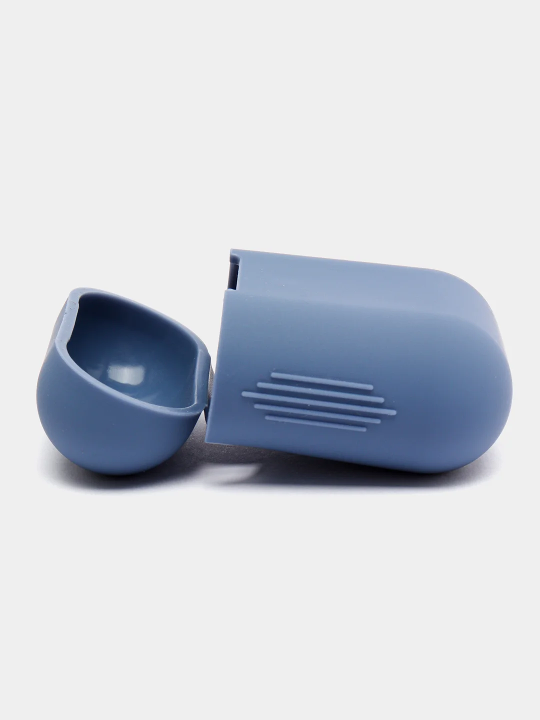 Темно-синий силиконовый чехол для наушников AirPods 1 / 2