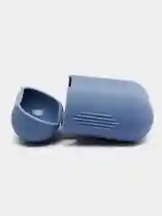 Темно-синий силиконовый чехол для наушников AirPods 1 / 2