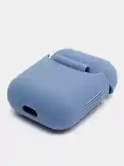 Темно-синий силиконовый чехол для наушников AirPods 1 / 2
