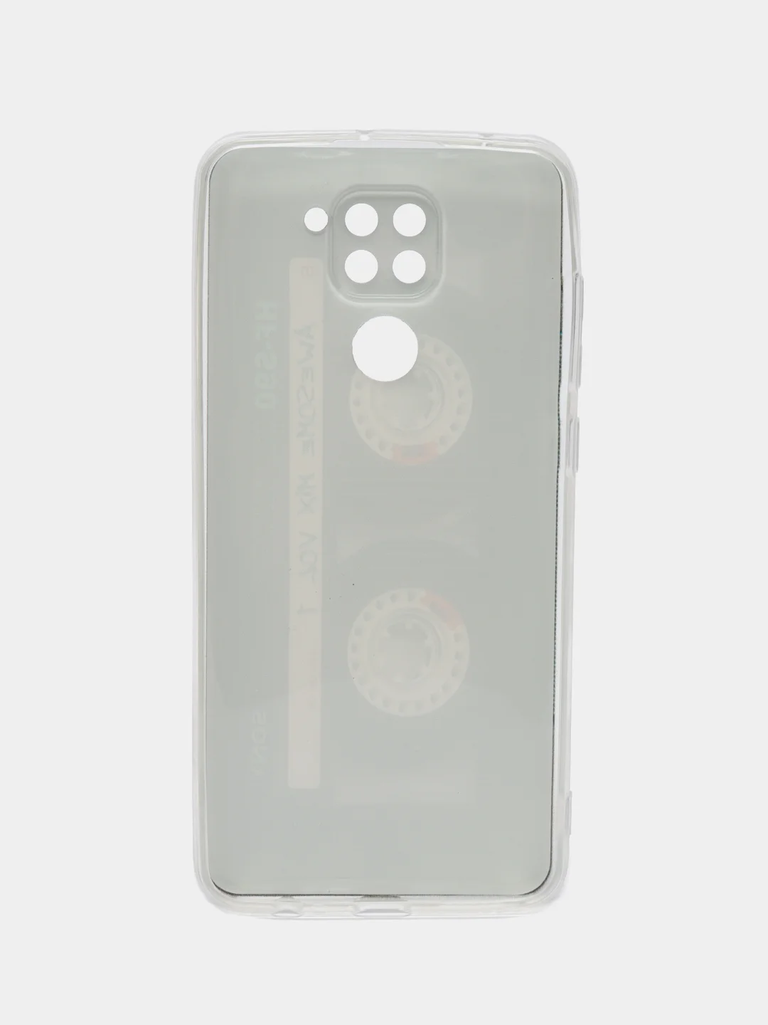 Хром силиконовый чехол на Xiaomi Redmi 10X/Redmi Note 9 / Сяоми Редми Нот 9/10X прозрачный