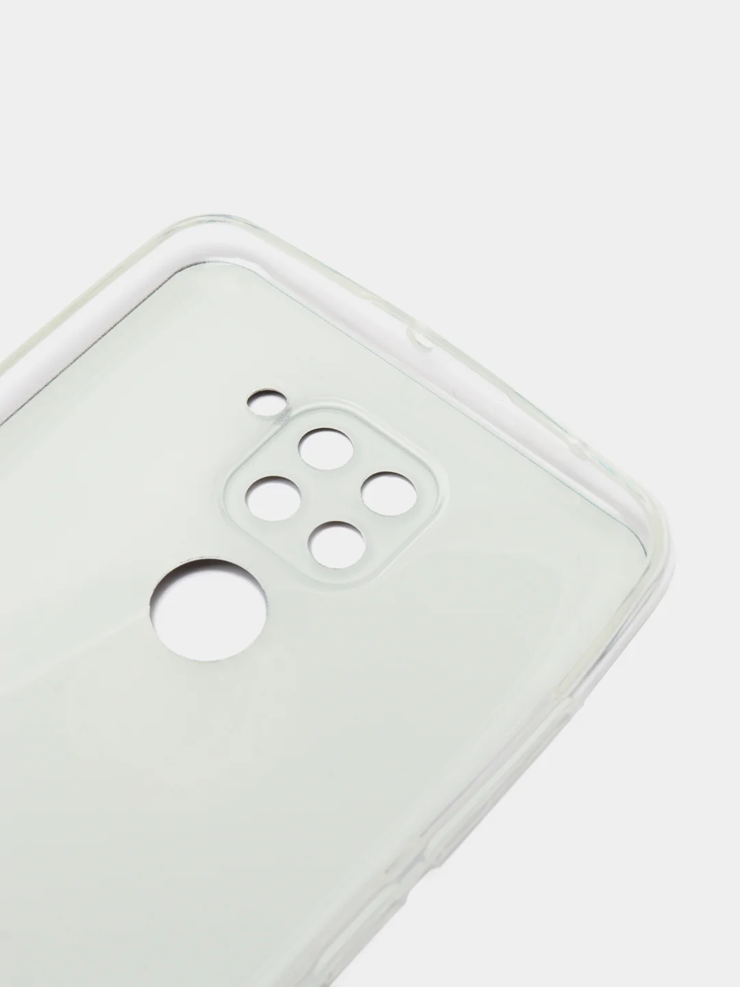 Хром силиконовый чехол на Xiaomi Redmi 10X/Redmi Note 9 / Сяоми Редми Нот 9/10X прозрачный