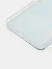 Светло-синий силиконовый чехол на Oppo Realme C21/Реалми С21 прозрачный, с рисунком, защита камеры