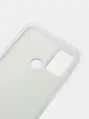 Тёмно-коричневый силиконовый чехол на Honor 9A / Хонор 9А прозрачный, с рисунком, защита камеры