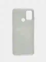 Тёмно-коричневый силиконовый чехол на Honor 9A / Хонор 9А прозрачный, с рисунком, защита камеры