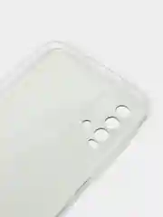 Угольный силиконовый чехол на Xiaomi Redmi 9T / Редми 9Т прозрачный, с рисунком, защита камеры