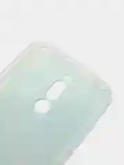 Светло-синий силиконовый чехол на Xiaomi Redmi 8 / Сяоми Редми 8 прозрачный, с рисунком, защита камеры