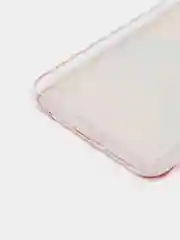 Желтый силиконовый чехол на Honor 8X / Хонор 8Х прозрачный, с рисунком, защита камеры