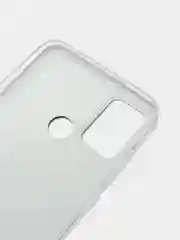 Хром силиконовый чехол на Honor 9A / Хонор 9А прозрачный, с рисунком, защита камеры
