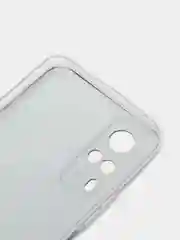 Красный силиконовый чехол на Vivo Y31/Y53s 4G / Виво Y31 прозрачный, с рисунком, защита камеры