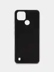 Хаки силиконовый чехол на Oppo Realme C21/Реалми С21 прозрачный, с рисунком, защита камеры