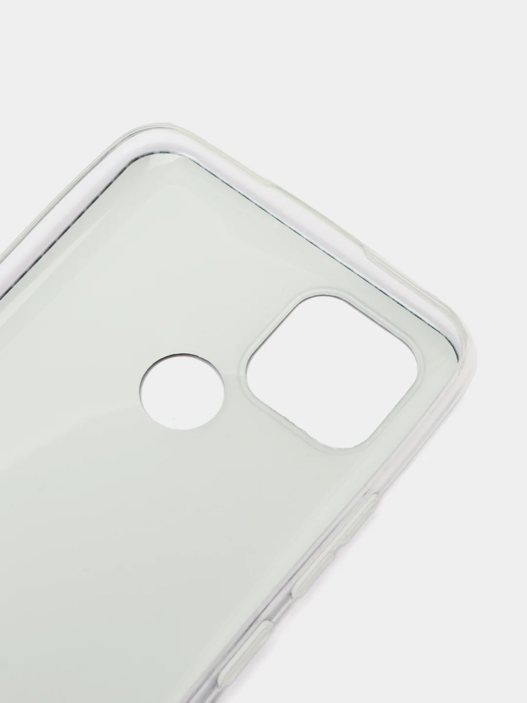 Хаки силиконовый чехол на Oppo Realme C21/Реалми С21 прозрачный, с рисунком, защита камеры
