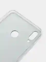 Хаки силиконовый чехол на Honor 8X / Хонор 8Х прозрачный, с рисунком, защита камеры