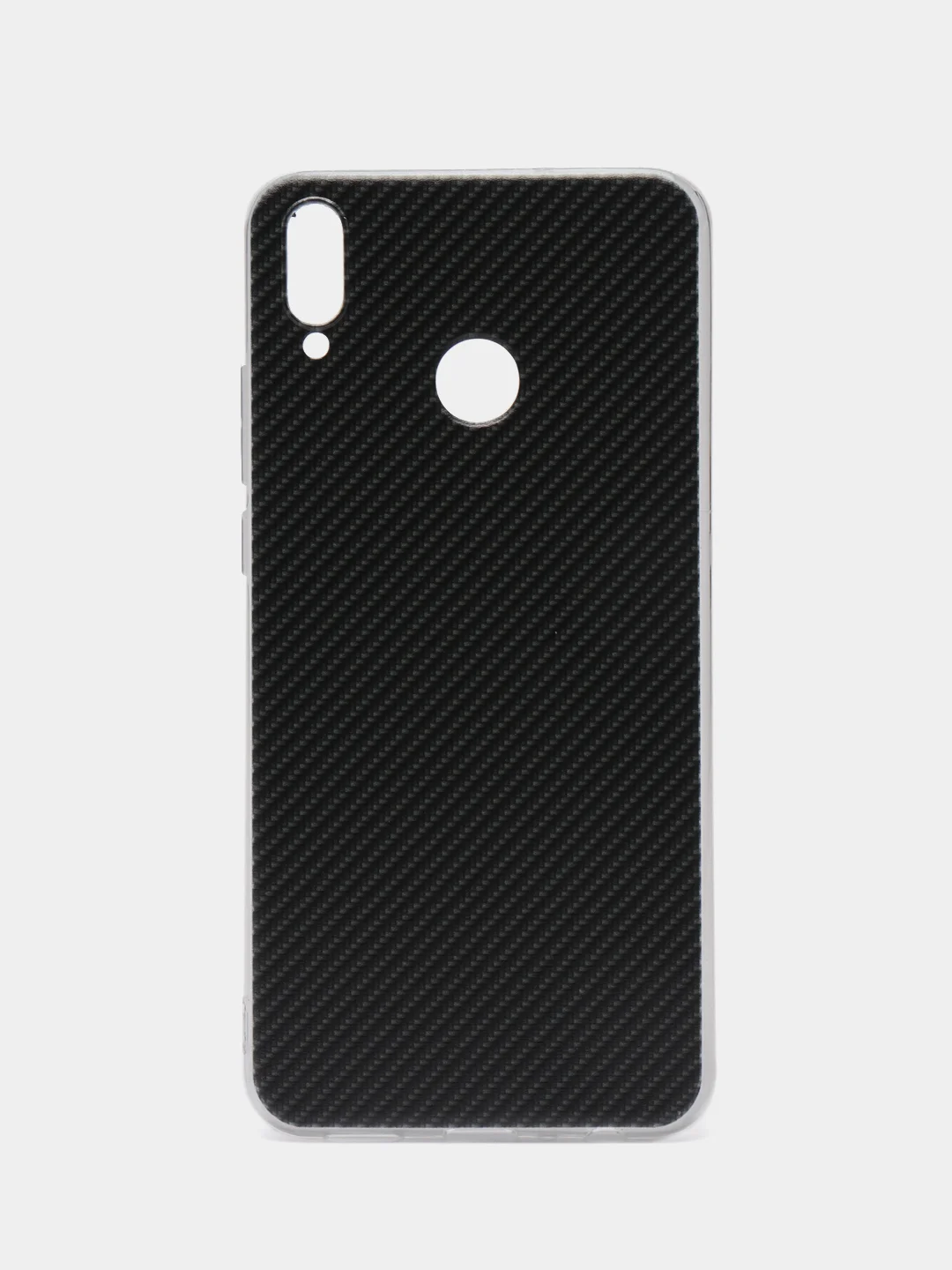 Хаки силиконовый чехол на Honor 8X / Хонор 8Х прозрачный, с рисунком, защита камеры