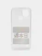 Алый силиконовый чехол на Oppo Realme C21/Реалми С21 прозрачный, с рисунком, защита камеры