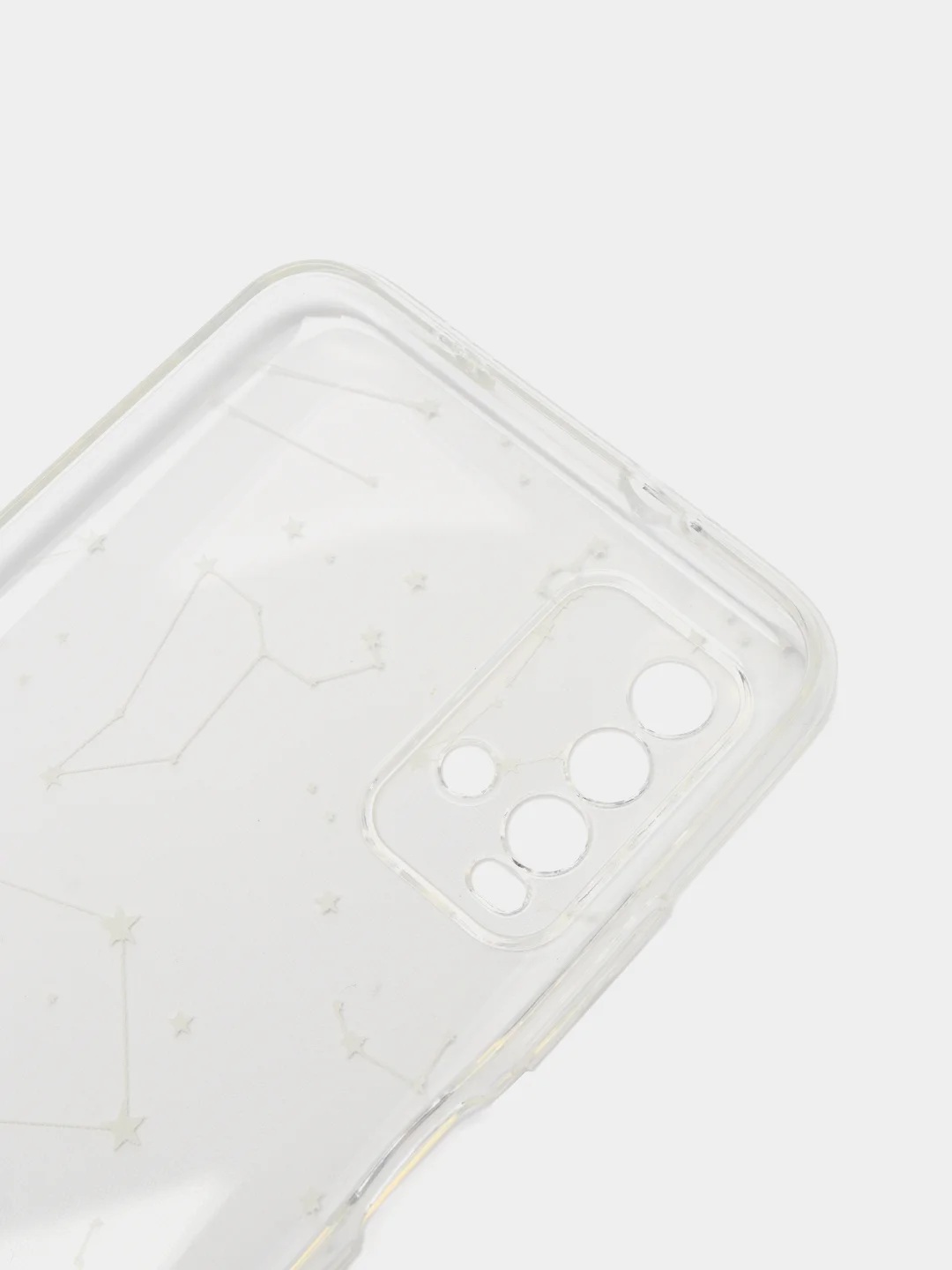 Прозрачный силиконовый чехол на Xiaomi Redmi 9T / Редми 9Т прозрачный, с рисунком, защита камеры