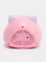 Розовый часы электронные настольные, с подсветкой