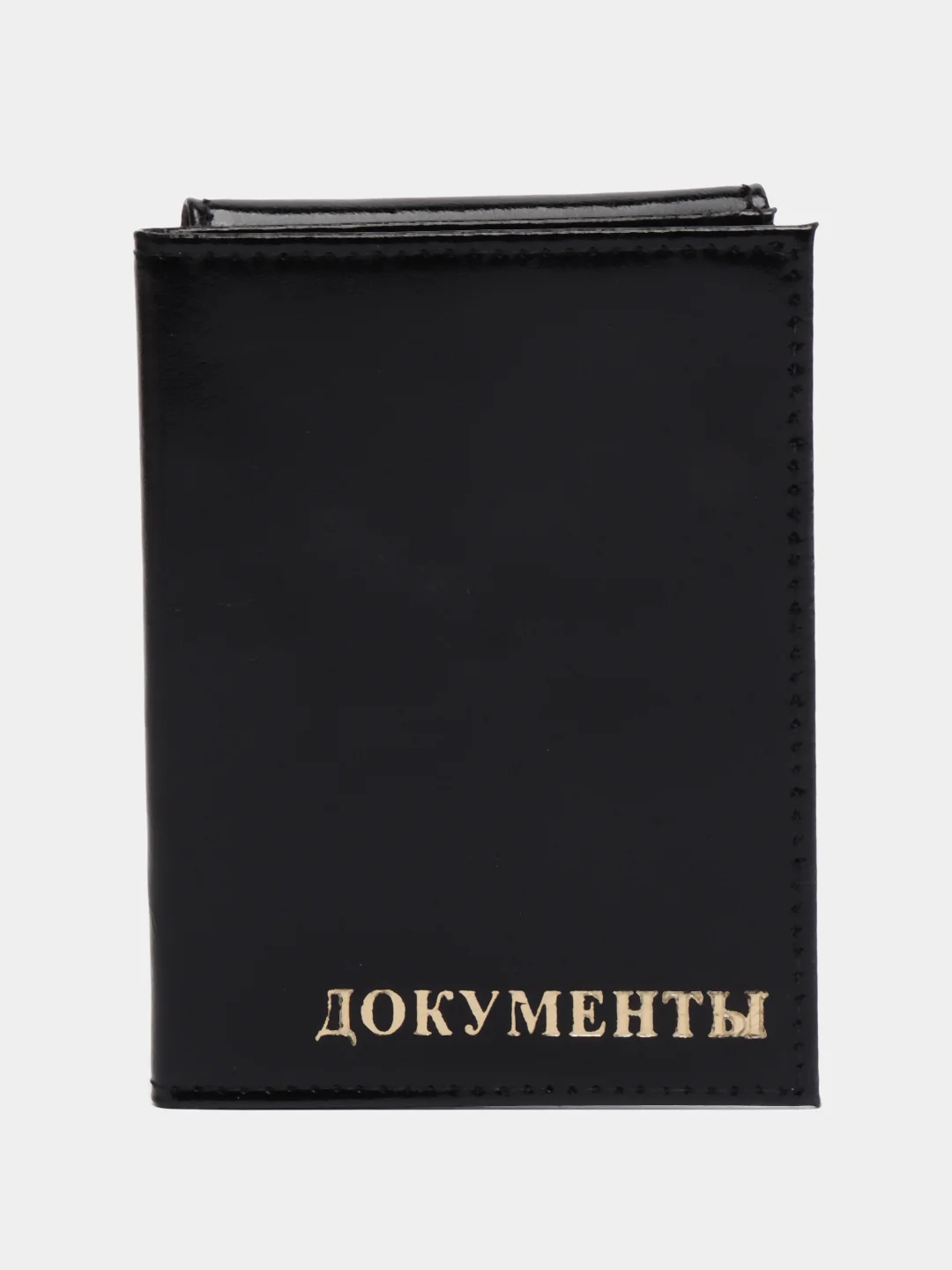Бордовый обложка для удостоверения ДПС и автодокументов, из натуральной кожи
