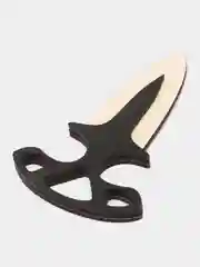 Белый деревянный тычковый нож "SHADOW" / CS GO